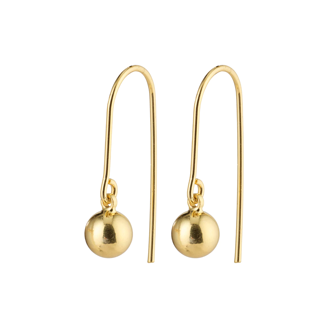 Pilgrim Gold Plated Erna Hook Earrings