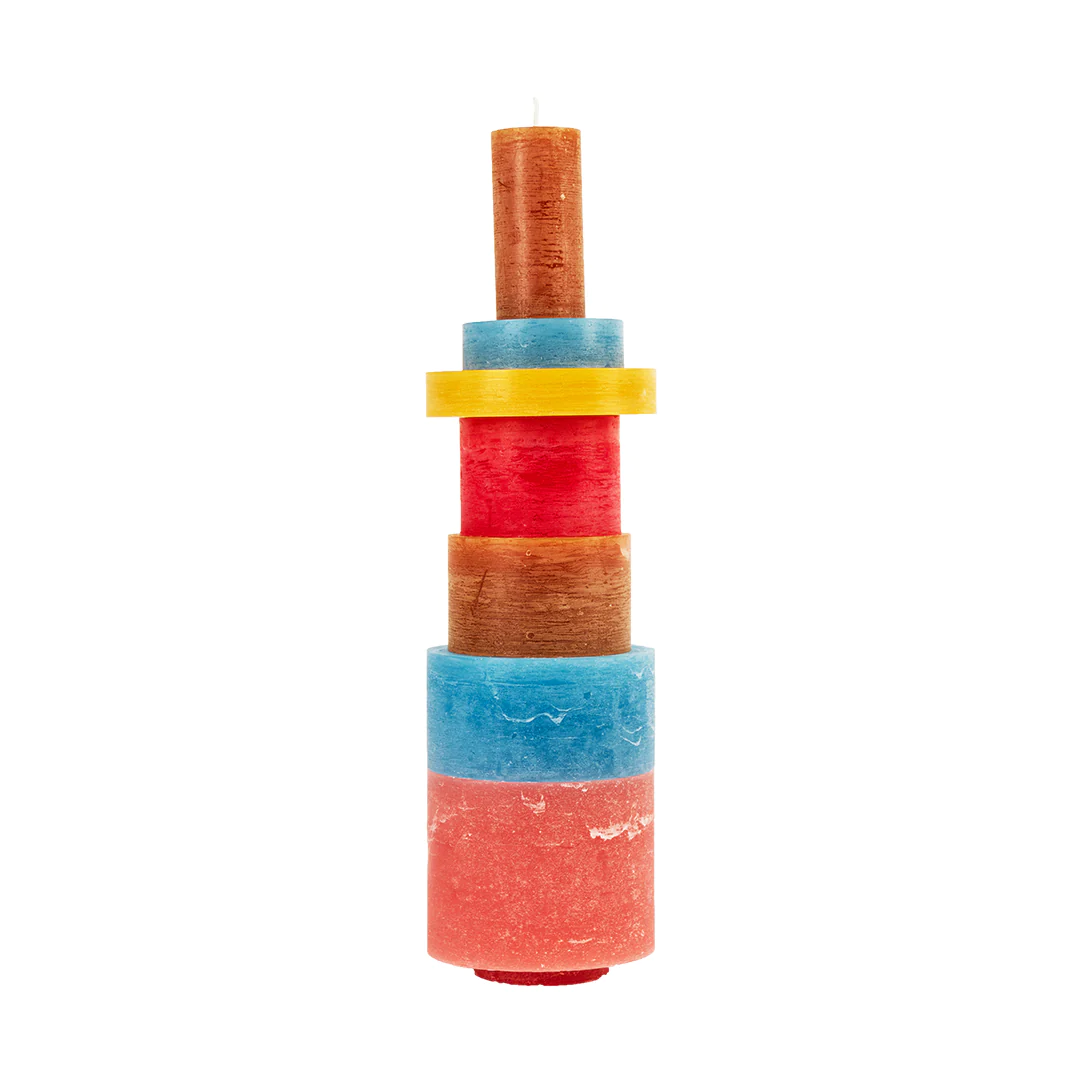 Stan Editions Candle Stack Large in Multicolour