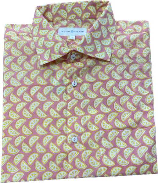 Mens Cotton Shirt In Ikuchi