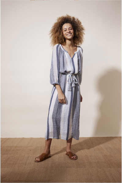 Nono Blue Stripe Dress