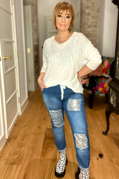 Casual Fit Disco Jeans