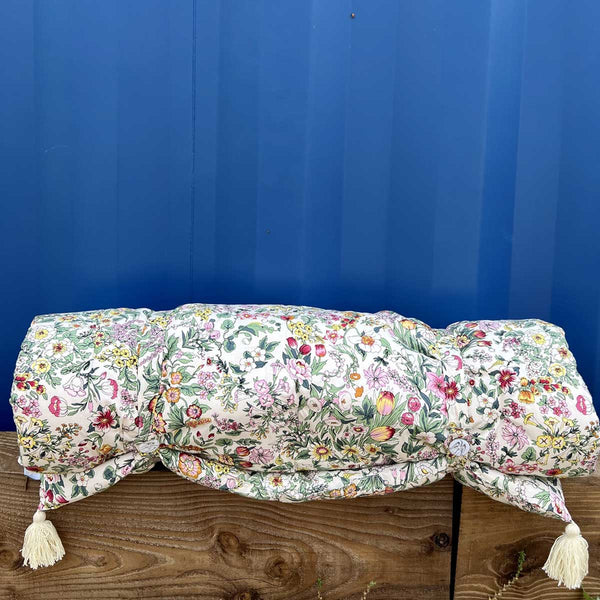 Faro Bagh Floral Printed Picnic Mattress