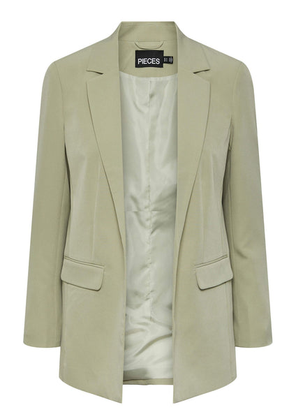 Structured Loose Blazer Tea Green