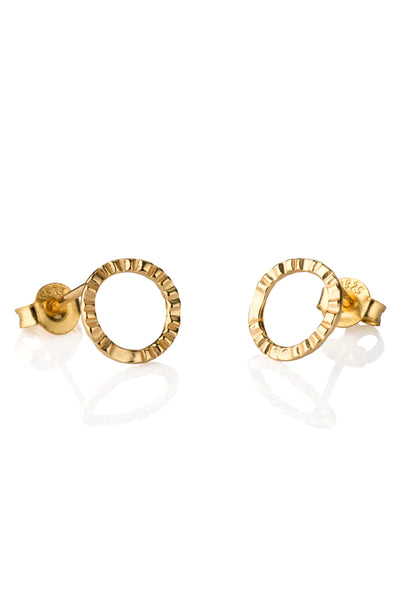 Gold Maxi Madrid Studs