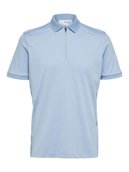 Fave SS Polo Cashmere Blue