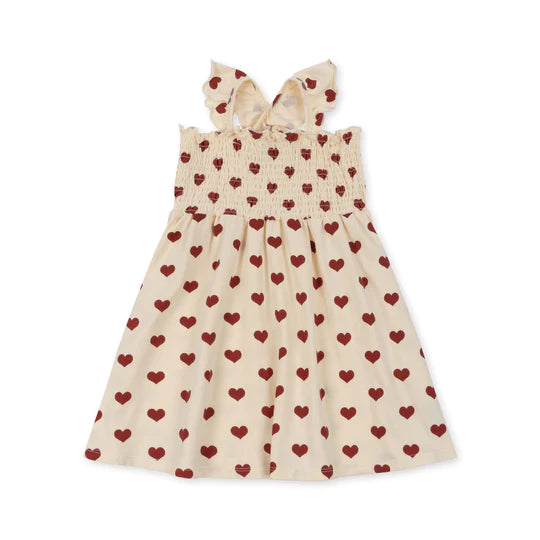 Reya Strap Dress - Hearts