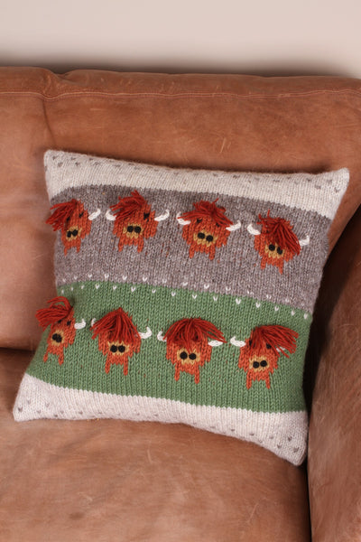 Herd of Highland Cow Cushion