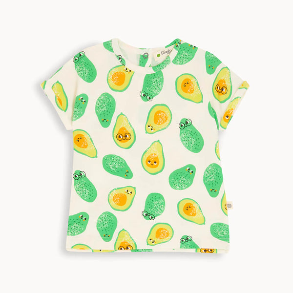 The Bonnie Mob Coaster Avocado Organic T Shirt