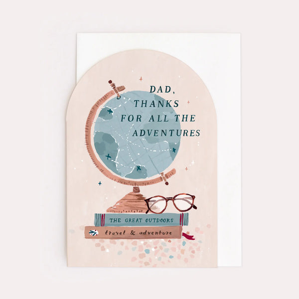 Dad Thanks For All The Adventures Card