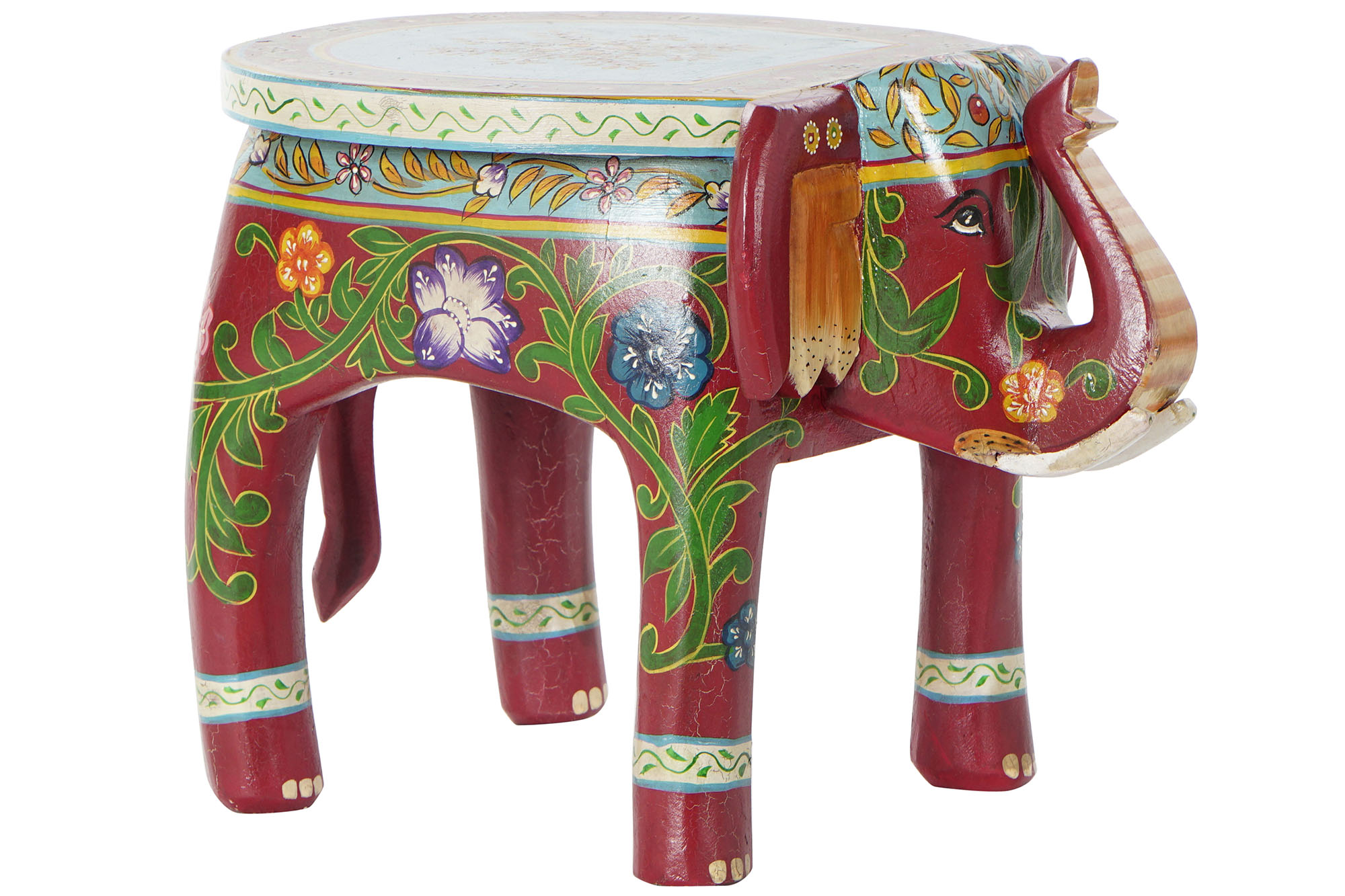 Joca Home Concept Red Elephant Side Table  