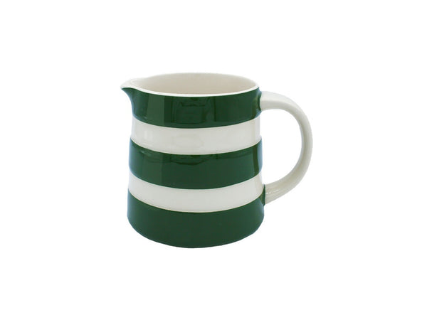 Small Adder Green Traditional Cornishware Dreadnought Jug