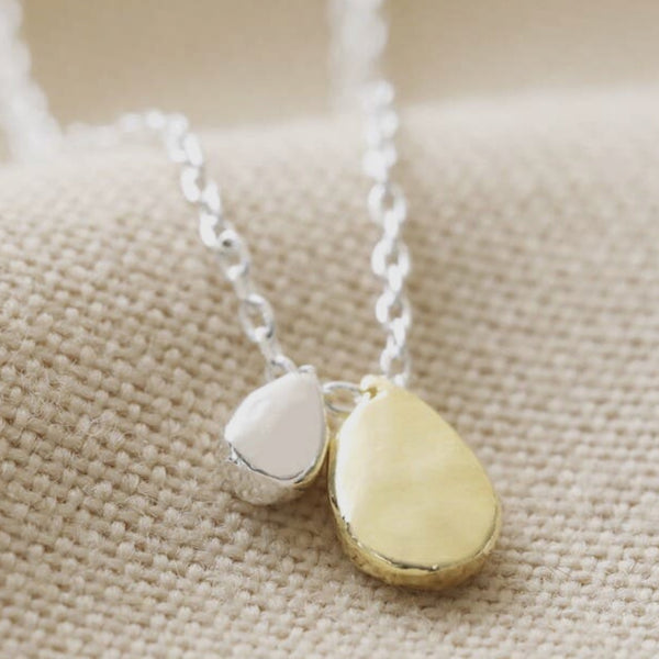 Organic Droplet Necklace