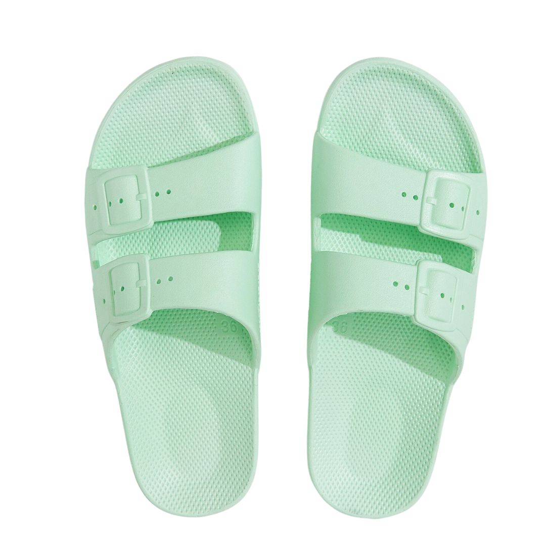 Mint Pastel Green Slides