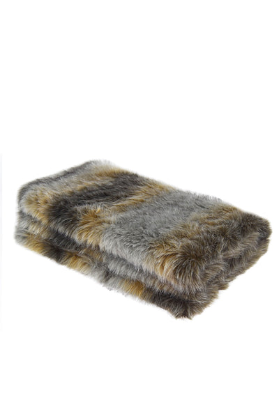 Luzio Concept Store Alfombra/plaid Crystal Fox Fake Fur