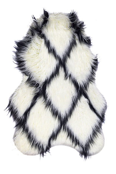 Luzio Concept Store Seat Cover Diamond Tibet Fake Fur