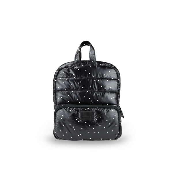 Mochila Mini Print Black Petit Pois