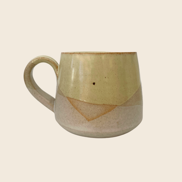 Yellow Handmade Stoneware Mug