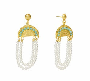 Samara Pearl Drop Earrings