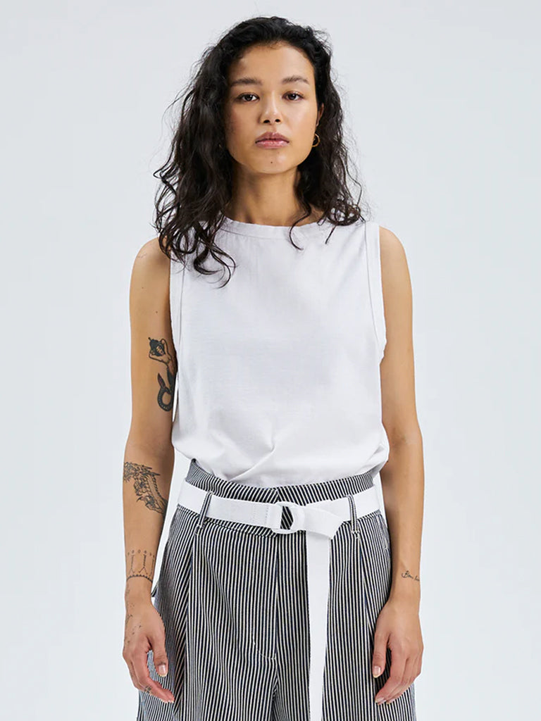 Johnny Organic Top In White