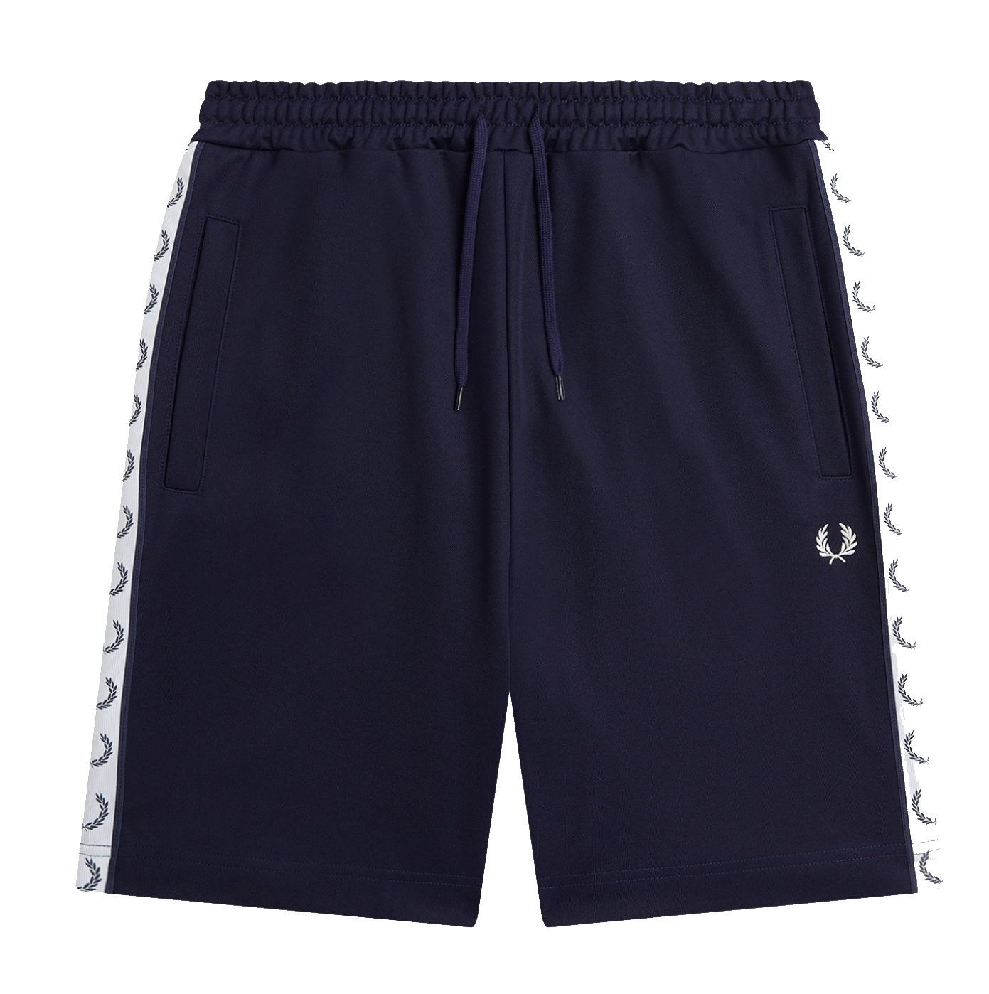 Fred Perry Taped Tricot Short Carbon Blue
