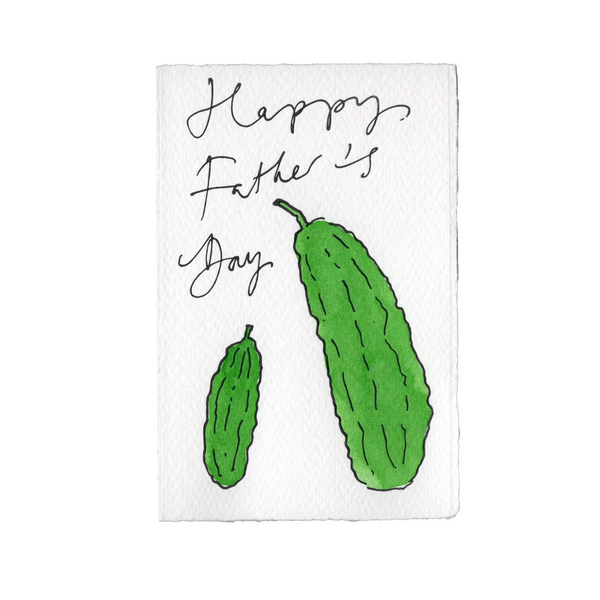 Little Pickle Fathers Day Card