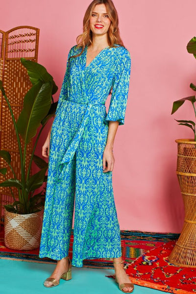 Jumpsuit Laurie Las Palmas Print Green