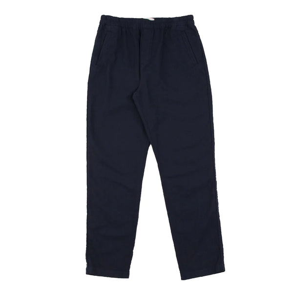 Cotton Linen Trousers - Soft Navy