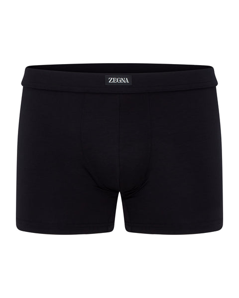 Micromodal Ultra Soft Stretch Boxer (black)