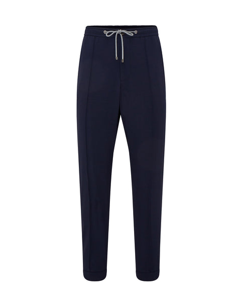 Tailored Tech Track Pants (navy)