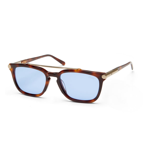 Acetate Sunglasses (havana-midnight Blue)