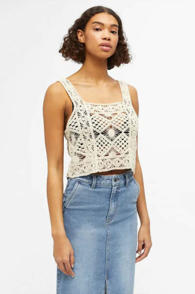 Kaytin Knit Sandshell Top