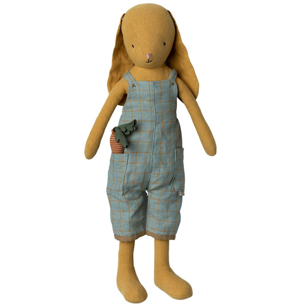 Bunny Size 3 Dusty Yellow Overalls