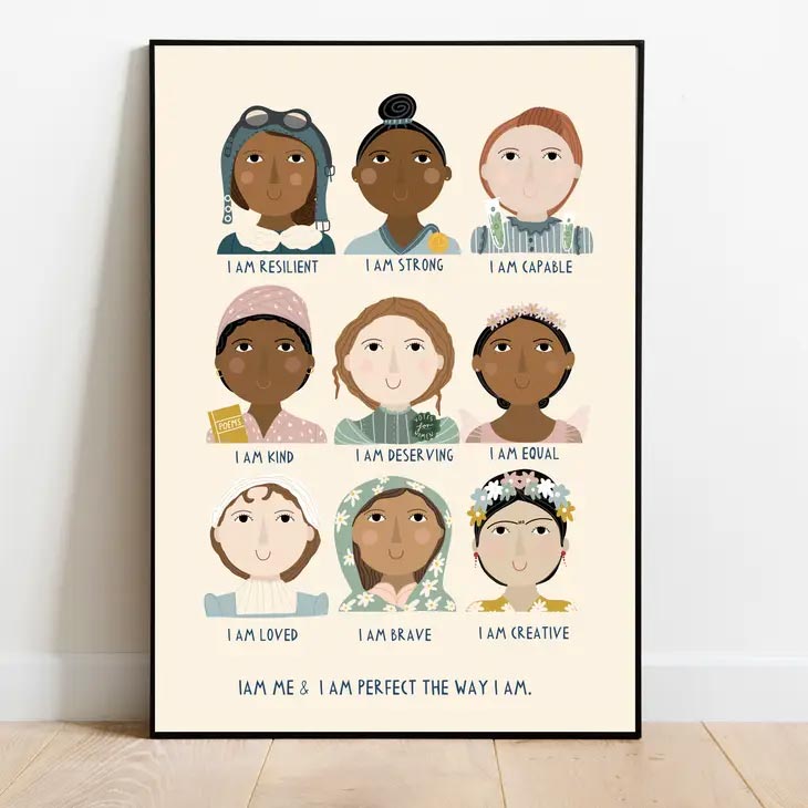 Inspiring Women Art Print