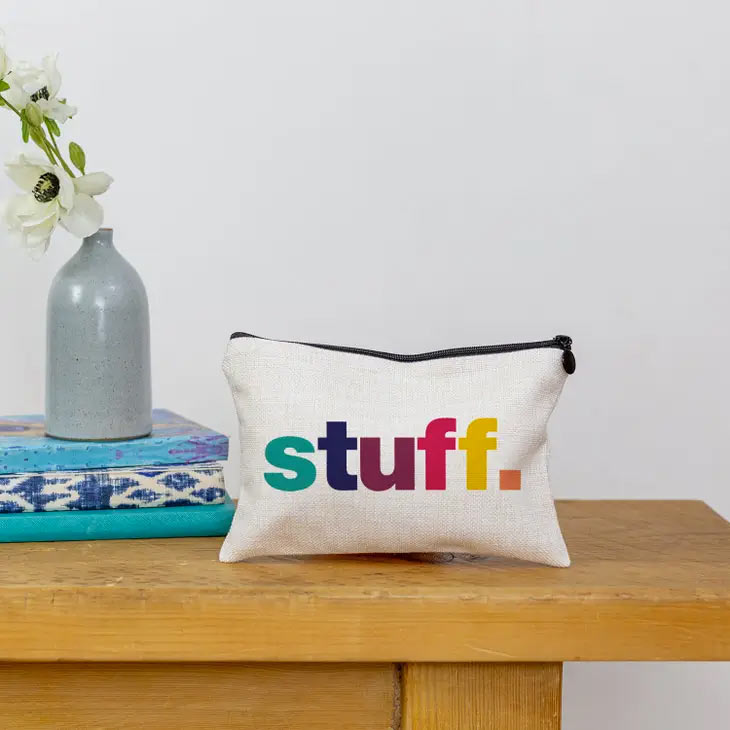 Stuff Canvas Pouch