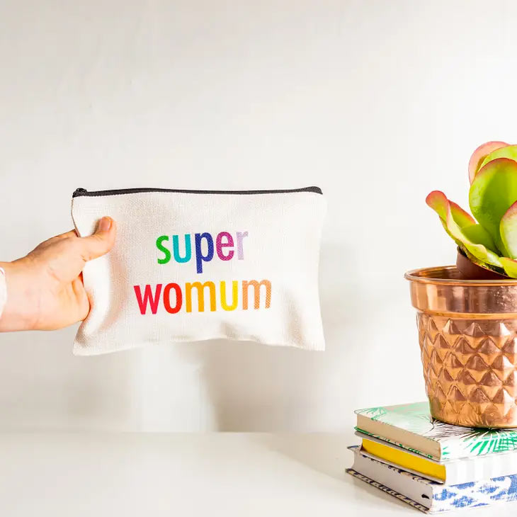 Super Womum Canvas Pouch