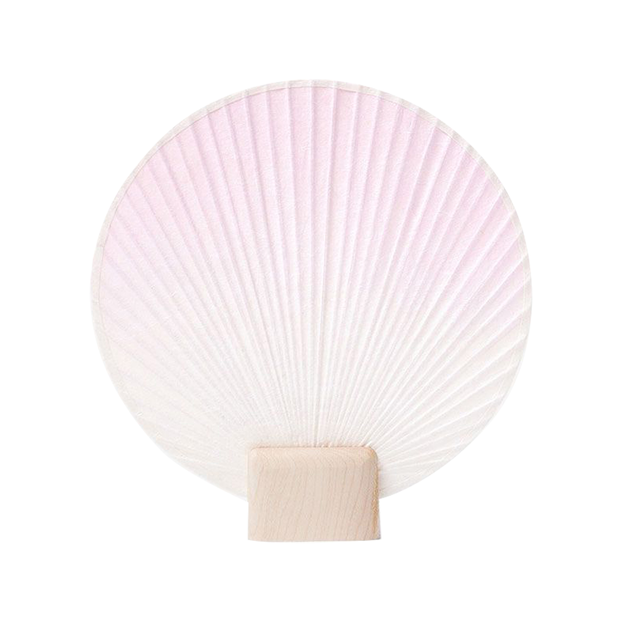 KHJ Studio Hand Crafted Fan Round Medium in Pink