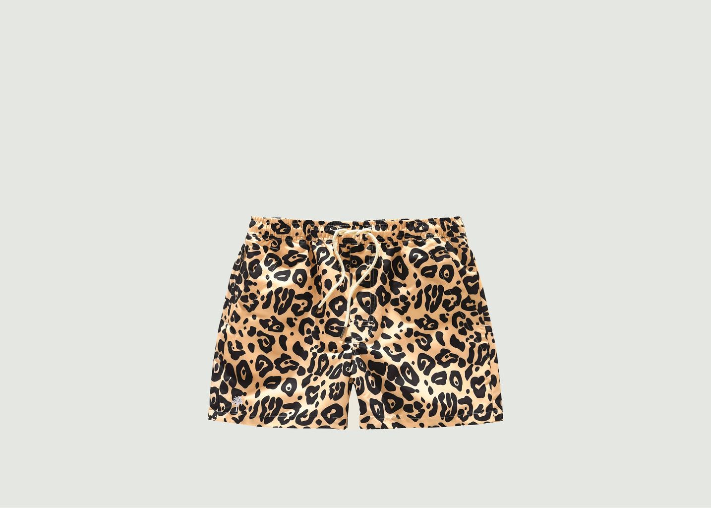 Leopard Print Swim Shorts