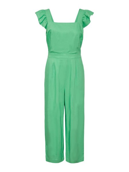 Summer Jumpsuit In Poison Green