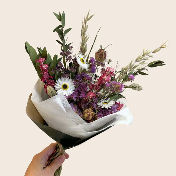 Medium Seasonal Dried Flower Bouquet