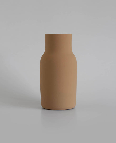 Life Store UK Handmade Earthenware Vase, Beige 01
