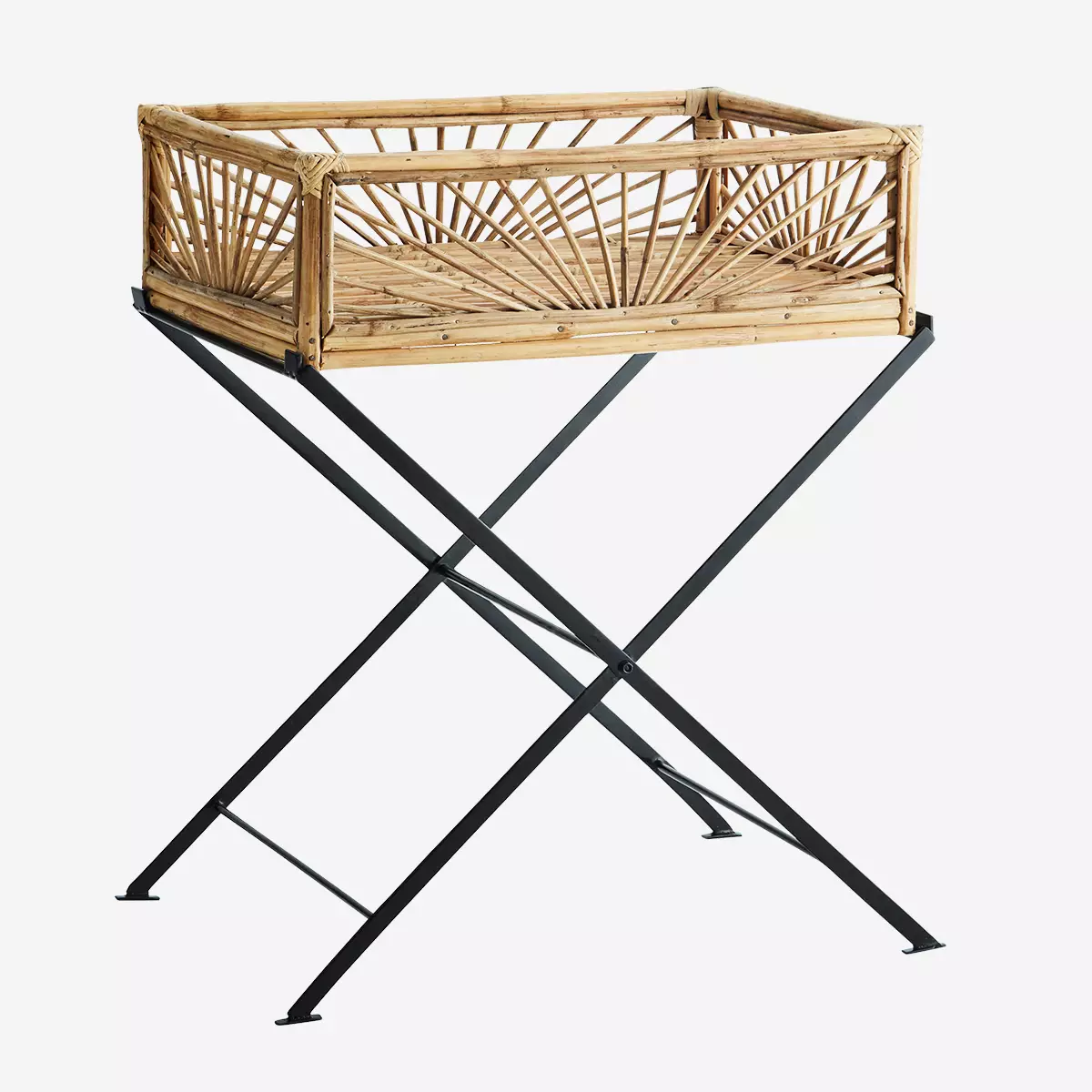 Madam Stoltz Bamboo Side Table
