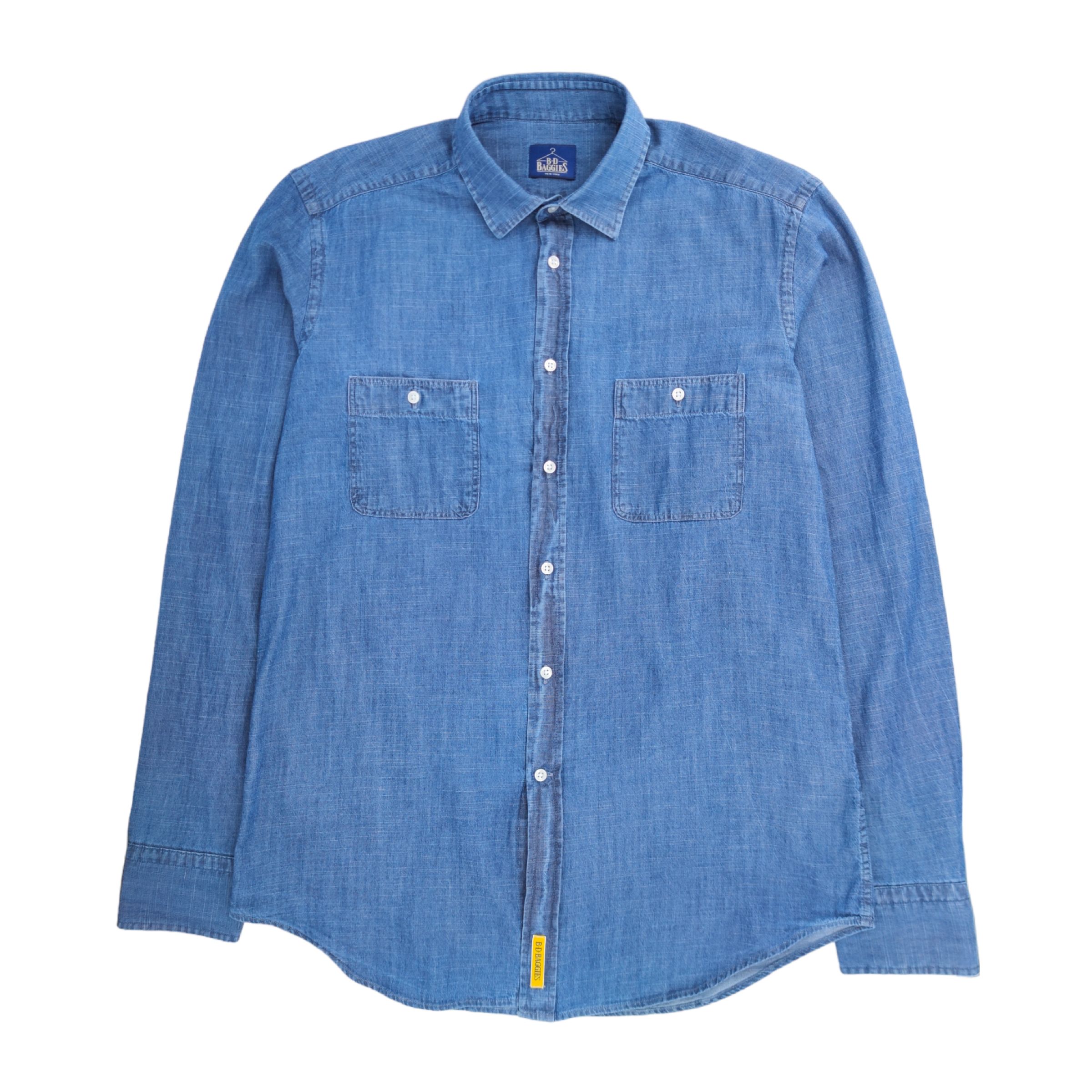 Miramar shirt Men denim blue