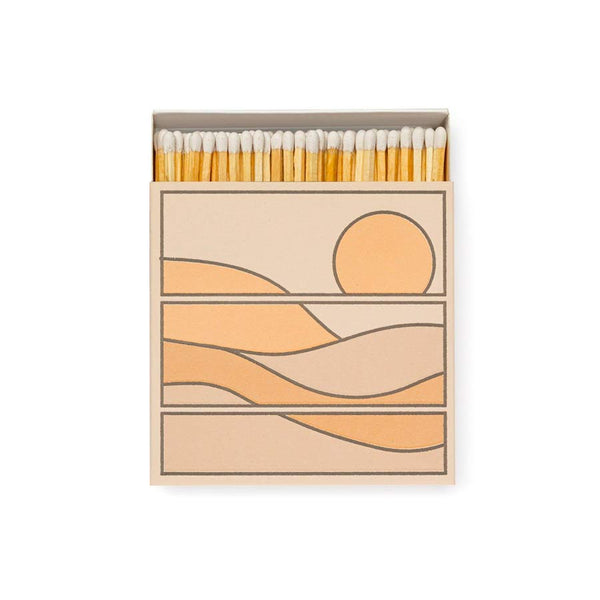 Landscape square match box