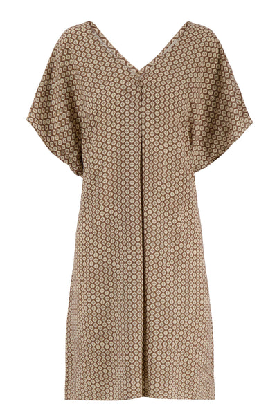 Kaftan tile motif light brown