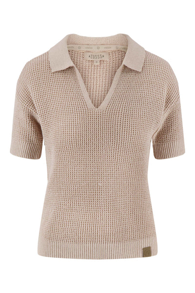 Knitted Polotop Sand