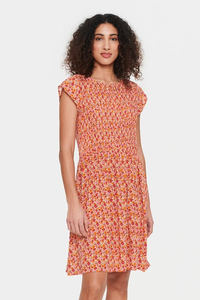 Gisla Dress - Peach Bloom