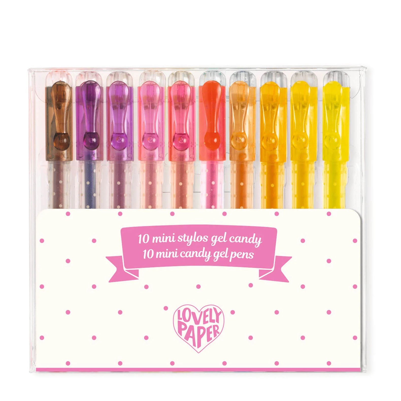 10 Mini Candy Gel Pens