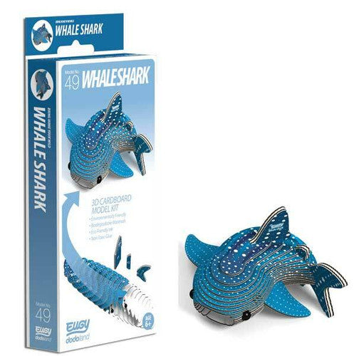 EUGY - Whale Shark 3d Cardboard Model Kit