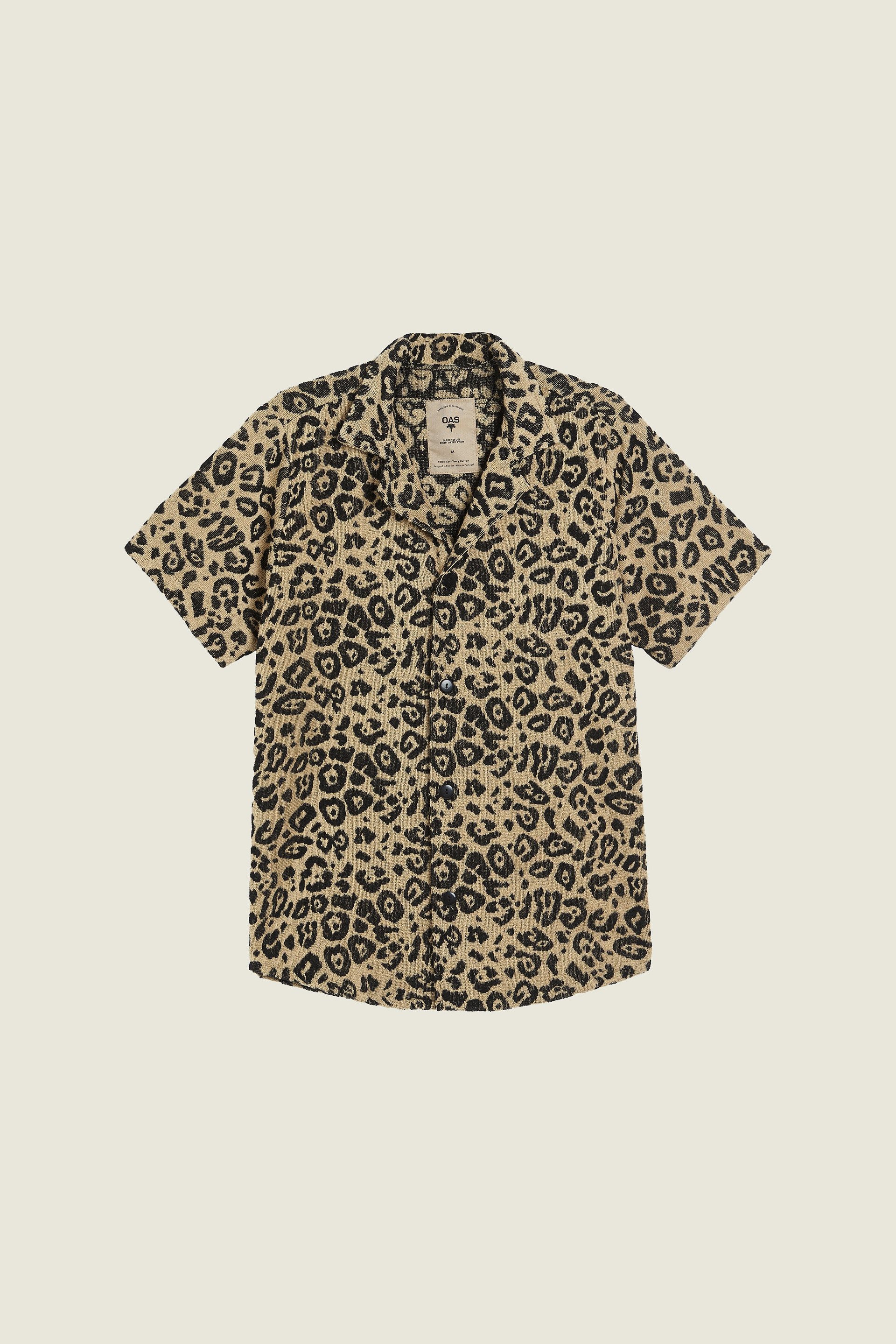 OAS Leo Terry Shirt - Leopard