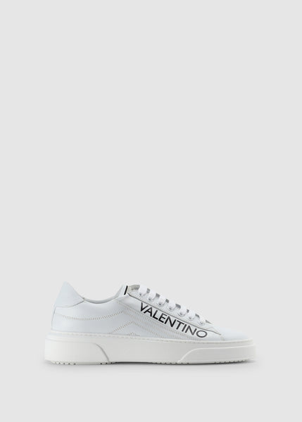 Mens Stan Summer Lace Up Trainers In White